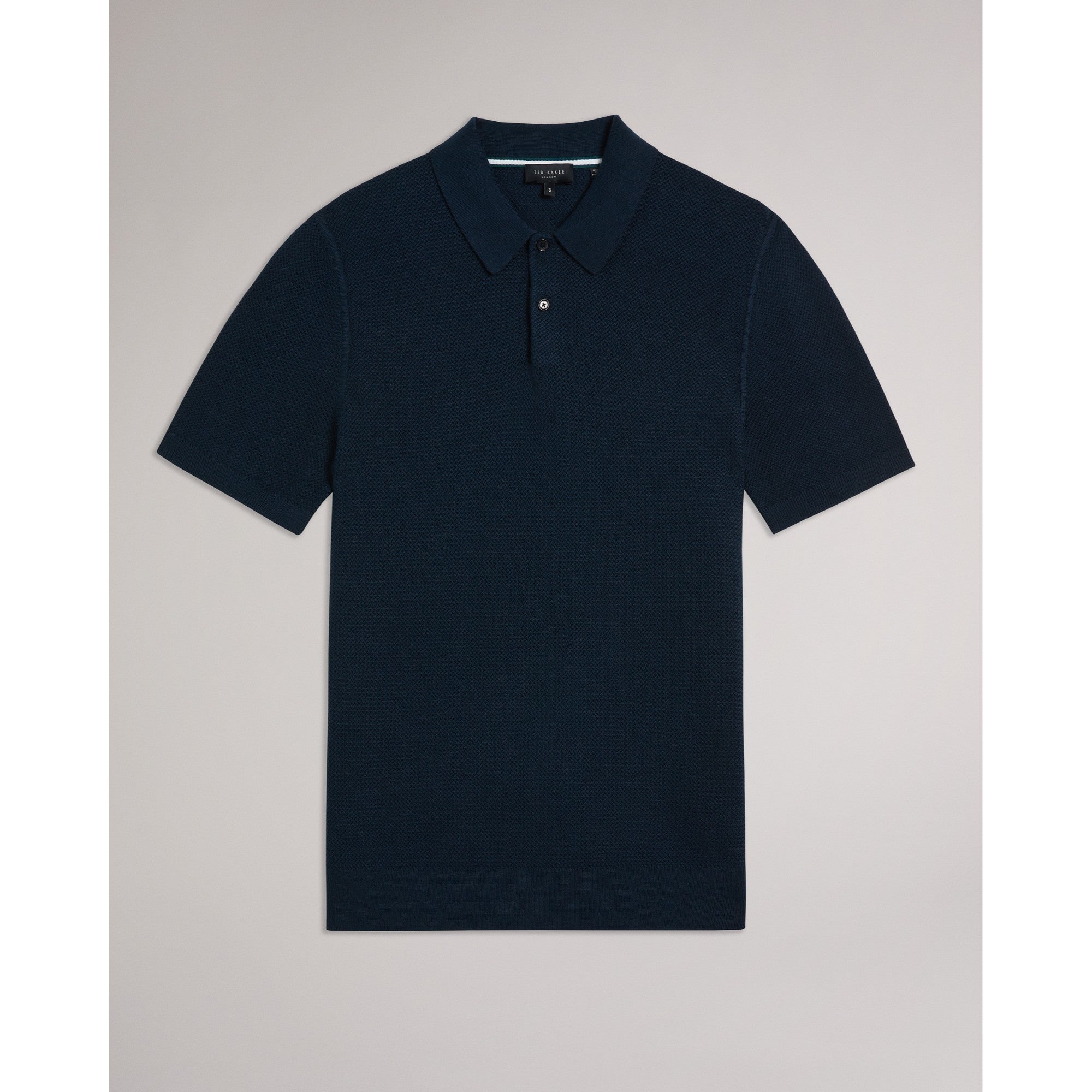 Men Mmk-Imago-Ss Regular Knitted Polo - Navy