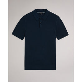 Men Mmk-Imago-Ss Regular Knitted Polo - Navy