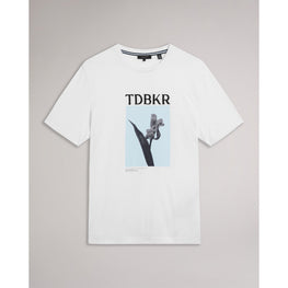 Men Mmb-Airie-Ss Regular Printed T-Shirt - White
