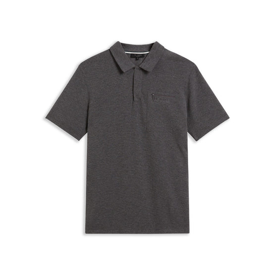 Men Mmb-Wave-Ss Regular Fit Polo - Grey-Marl