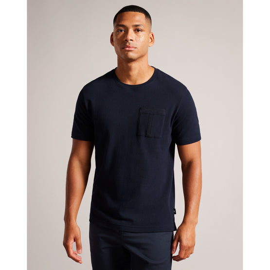 Men Mmb-Spindle-Ss Regular T-Shirt With T Pocket - Navy