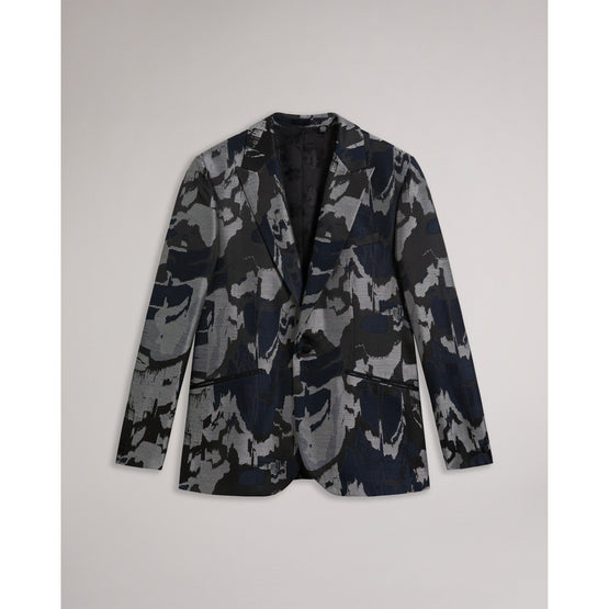Men Mmj--Single Breasted Evening Jacket - Black