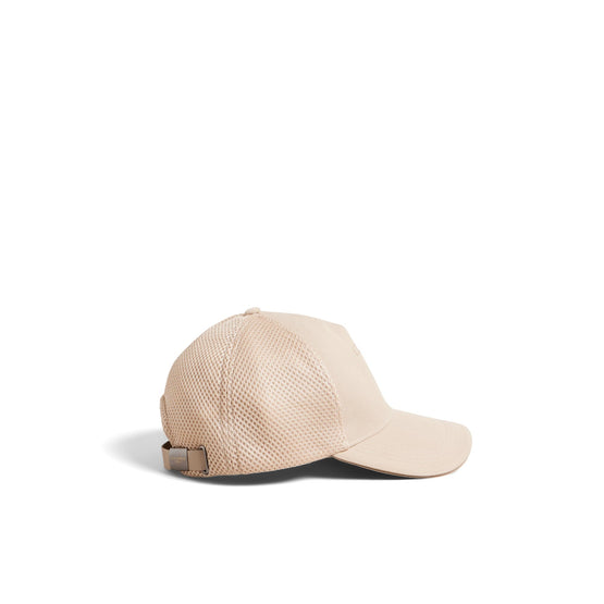 Men Mxh-Ehtanee-Mesh And Cotton T Cap - Camel