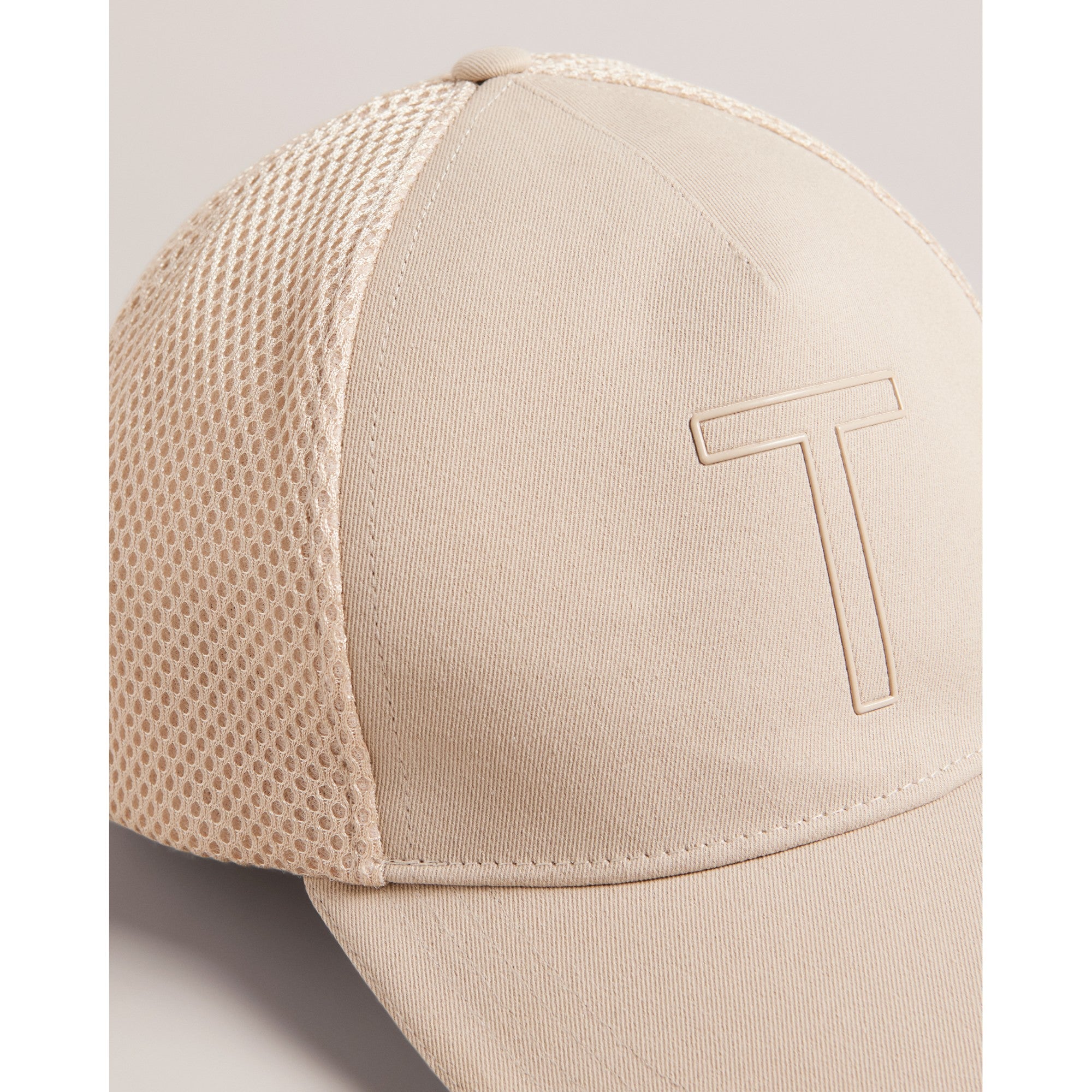 Men Mxh-Ehtanee-Mesh And Cotton T Cap - Camel
