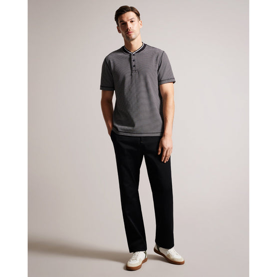 Men Mmb-Garnerr-Ss Regular Fit Polo Shirt - Black