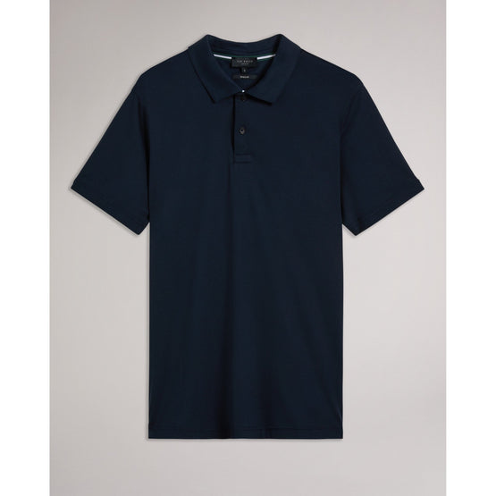 Men Mmb-Nivenn-Ss Regular Fit Striped Polo - Navy