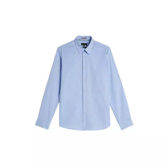 Men Mpa-Newtss-Ls Soft Spot Shirt - Blue