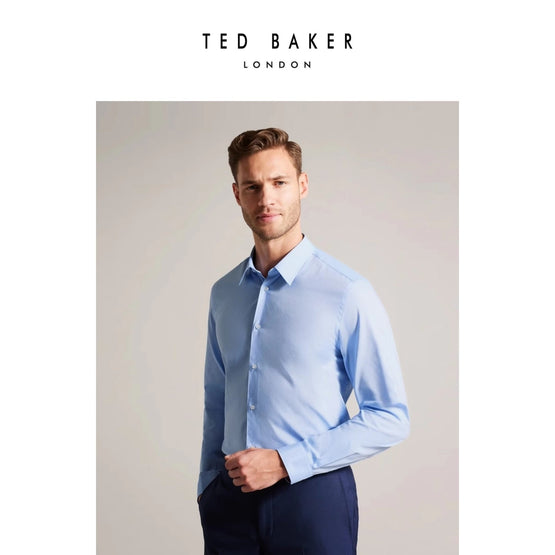 Men Mpa-Newtss-Ls Soft Spot Shirt - Blue