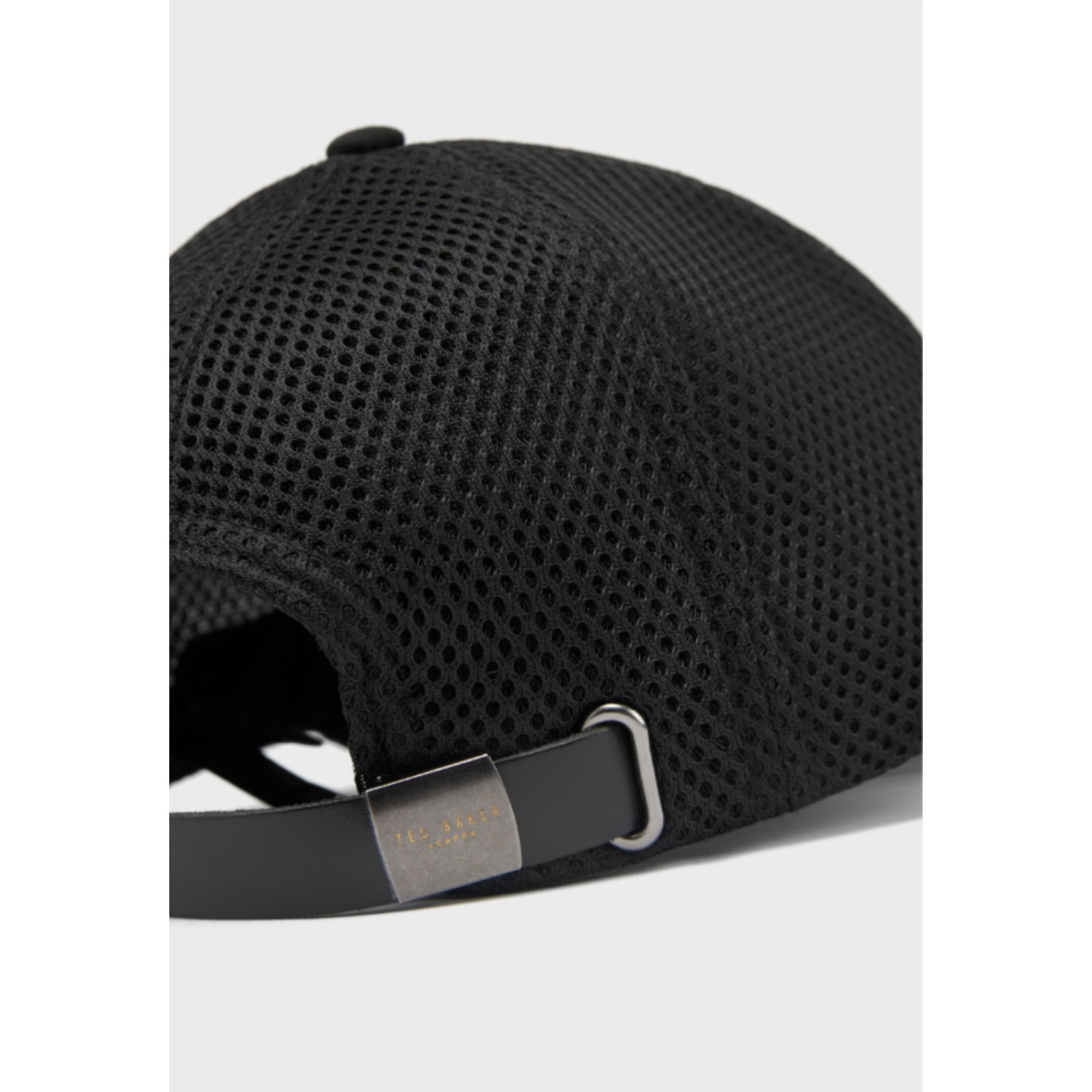 Men Mxh-Ethanns-Mesh And Cotton T Cap - Black
