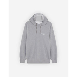Men Mk X And Wander Dry Cotton Sweathoodie - Ash Grey