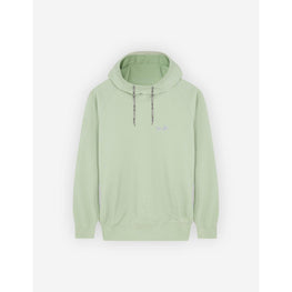 Men Mk X And Wander Dry Cotton Sweathoodie - Light Green