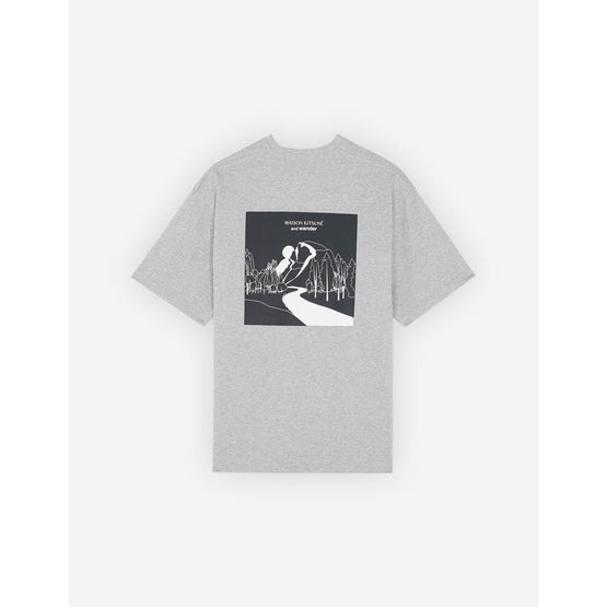 Men Mk X And Wander Dry Cotton Tshirt 1 - Ash Grey