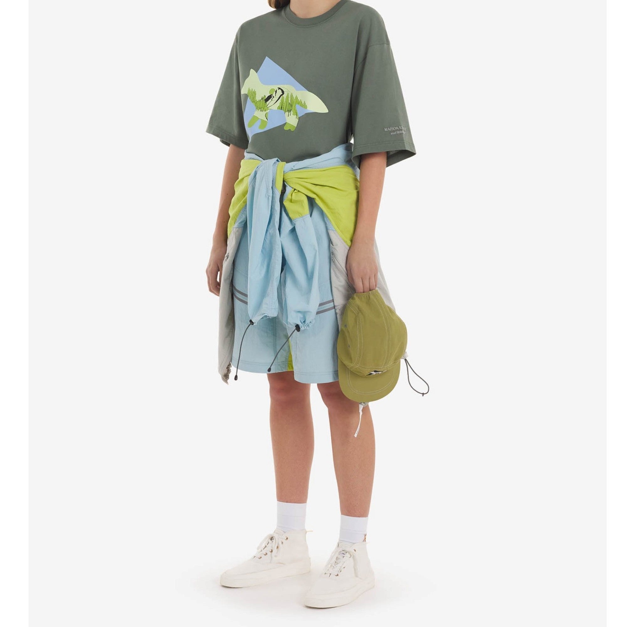 Men Mk X And Wander Dry Cotton Tshirt 2 - Khaki