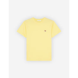Men Fox Head Patch Classic Tee-Shirt - Soft Yellow