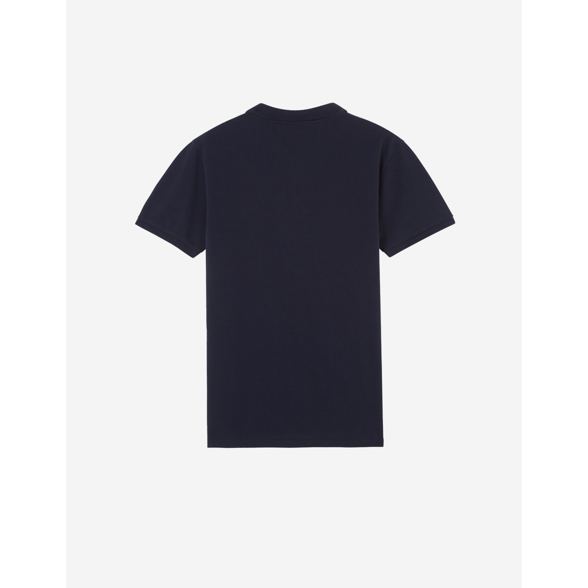 Men Tricolor Fox Patch Classic Polo - Navy
