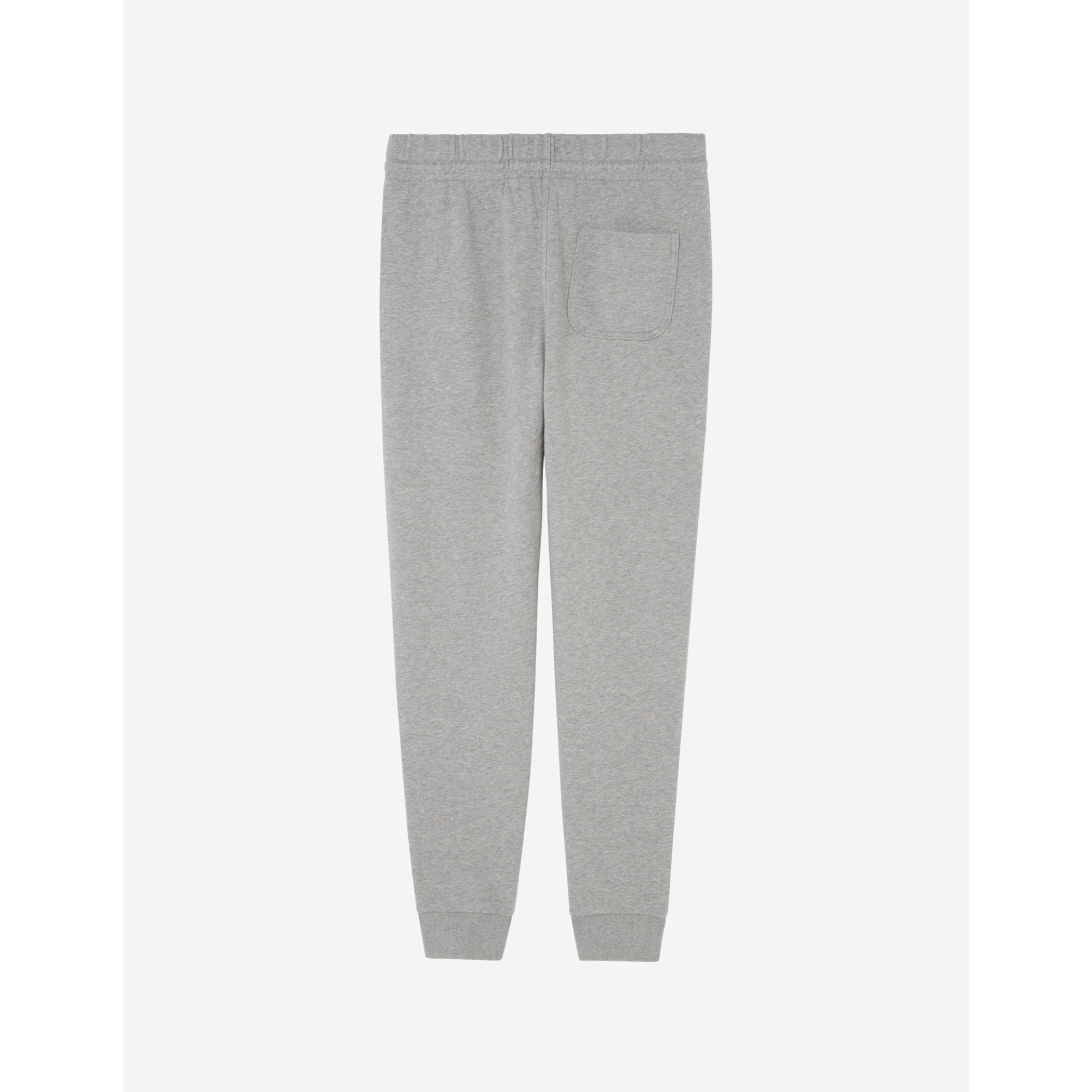 Men Tricolor Fox Patch Classic Jog Pants - Grey Melange