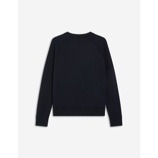 Men Double Fox Head Patch Classic Sweatshirt - Anthracite