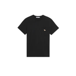 Men Baby Fox Patch Pocket Tee-Shirt - Black