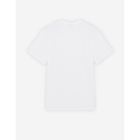 Men Baby Fox Patch Pocket Tee-Shirt - White
