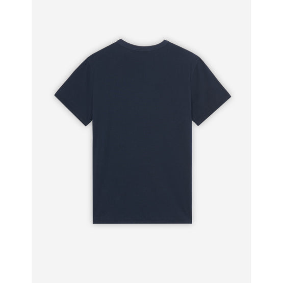 Men Baby Fox Patch Pocket Tee-Shirt - Navy