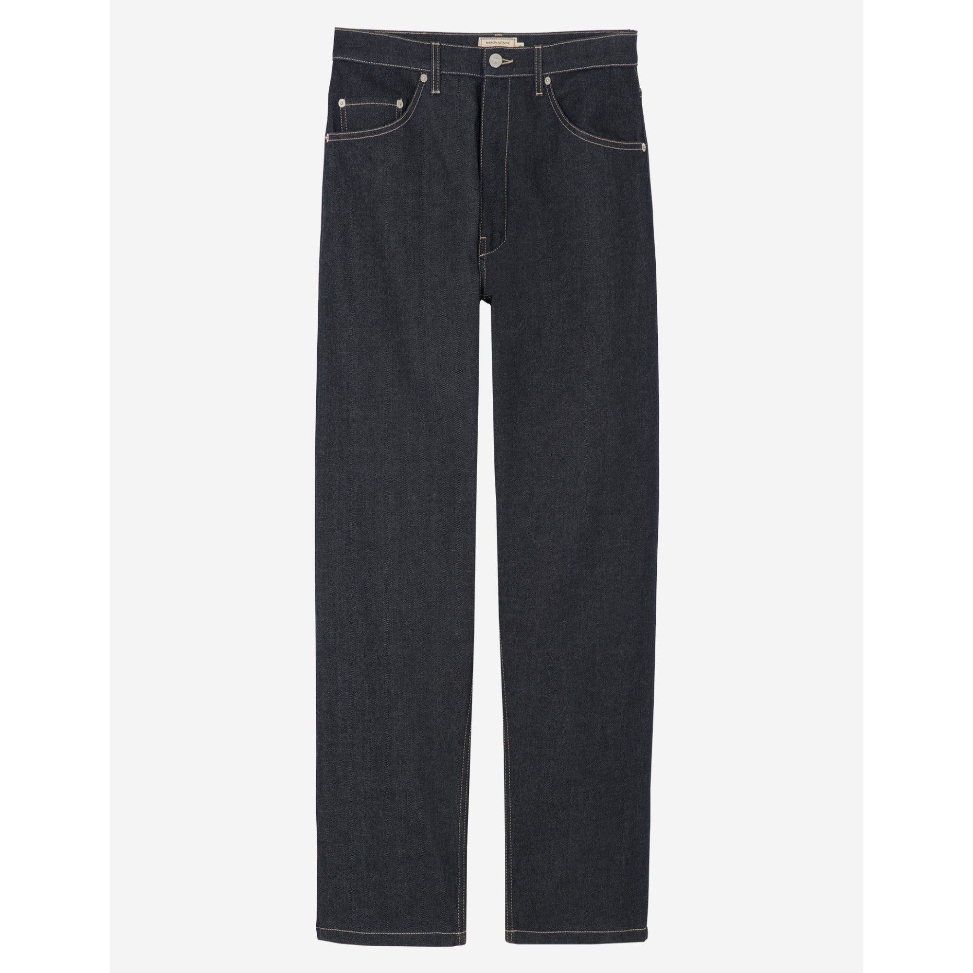 Men Loose Fit Jeans - Dark Navy
