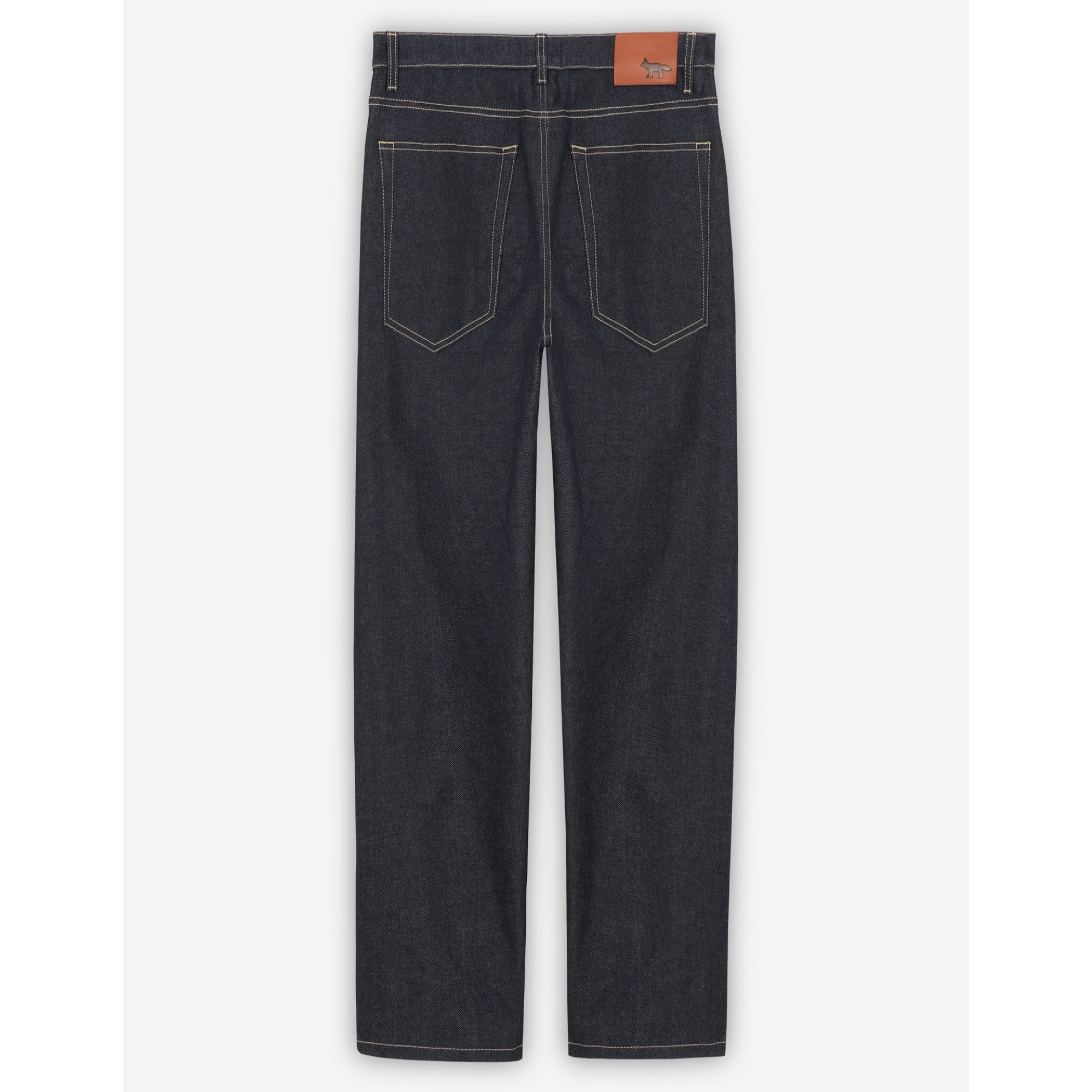 Men Loose Fit Jeans - Dark Navy