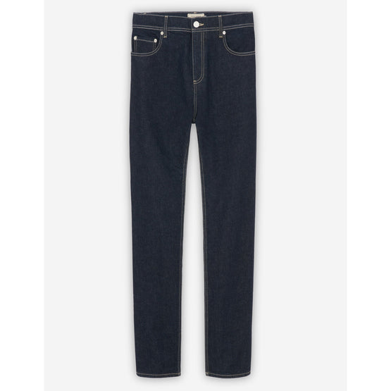 Men Slim Fit Jeans - Dark Navy