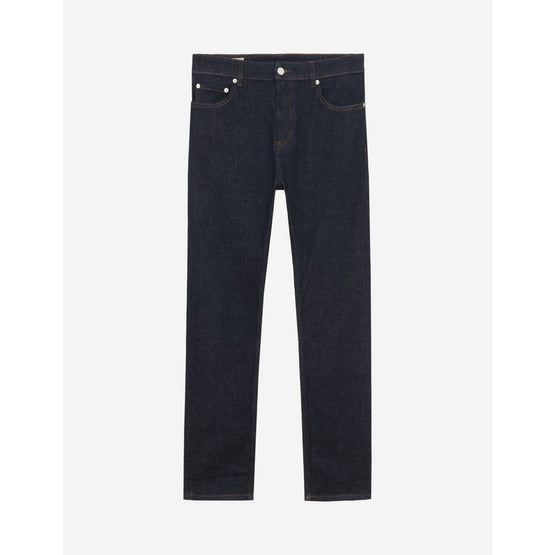 Men Slim Fit Jeans - Rinsed Indigo