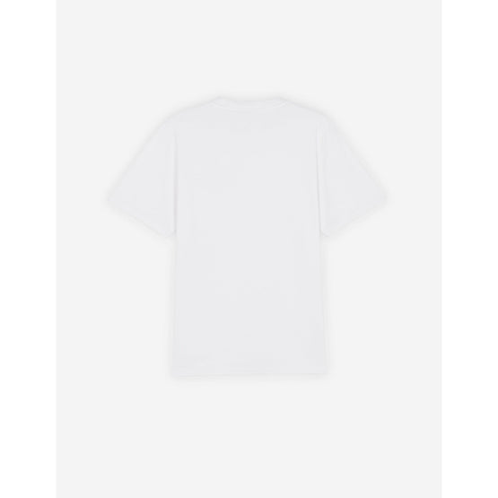 Men Mini Handwriting Classic Tee-Shirt - White