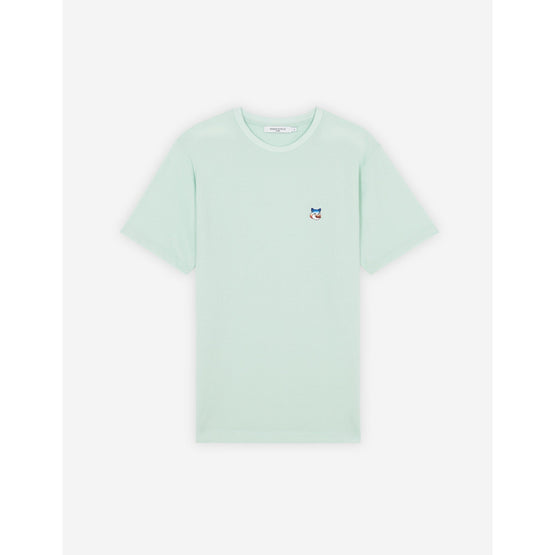 Men Gradient Fox Head Patch Relaxed Tee-Shirt - Mist Green