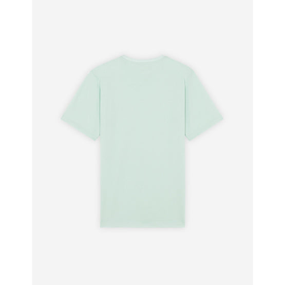 Men Gradient Fox Head Patch Relaxed Tee-Shirt - Mist Green