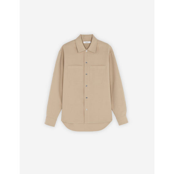Men Snaps Overshirt - Sand