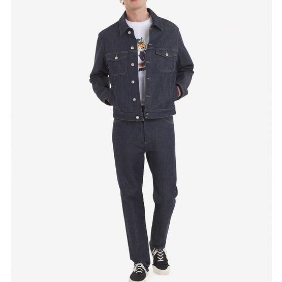 Men Tapered Fit Jeans - Indigo