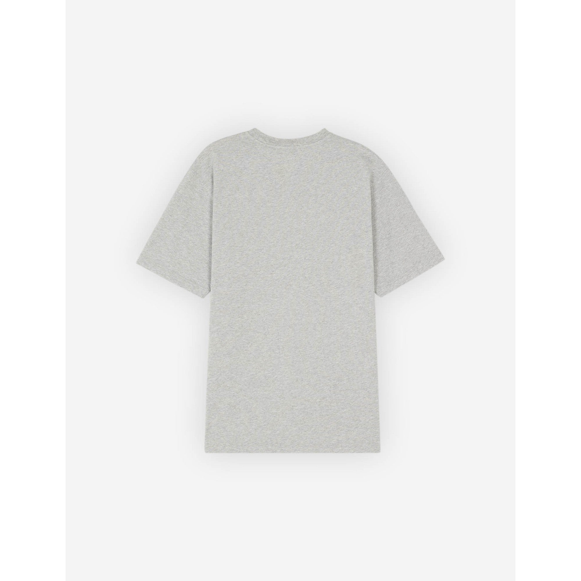 Men Ice Cream Splash Comfort Tee-Shirt - Light Grey Melange