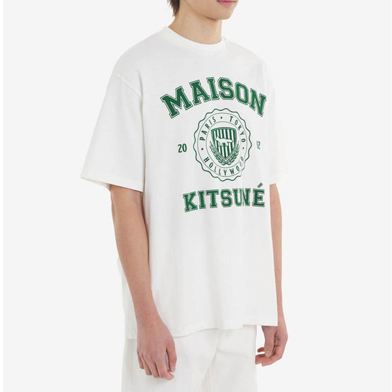 Men Varsity Comfort Tee-Shirt - Off-White