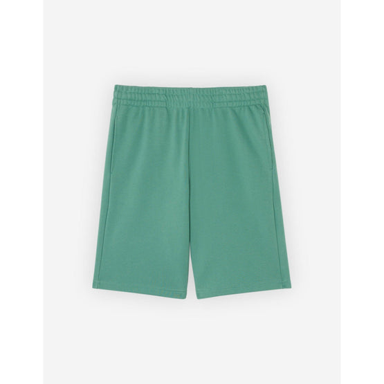 Men Maison Kitsune Crest Jog Shorts - Tropical Green