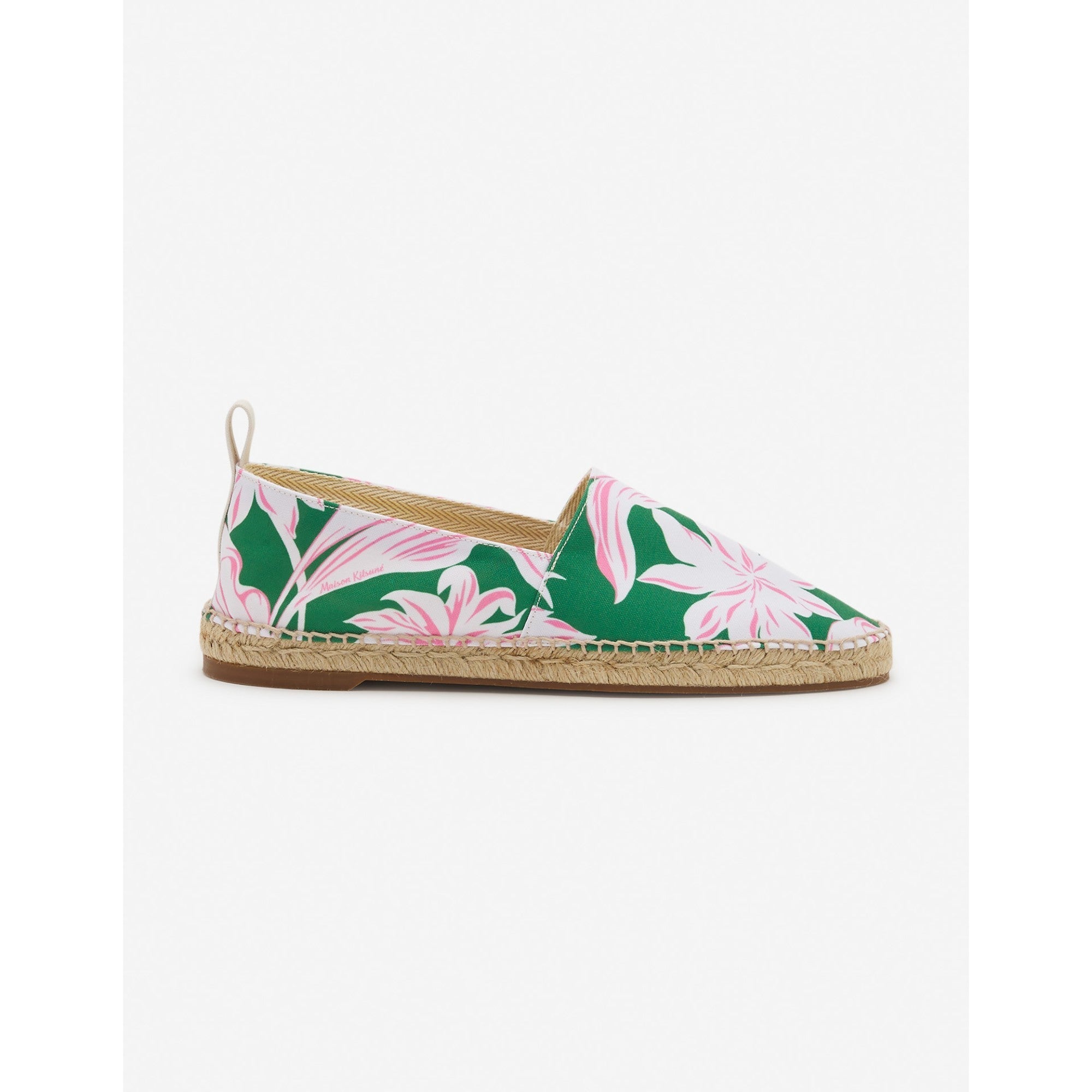 Men Flowers Print Espadrilles - Multico Design