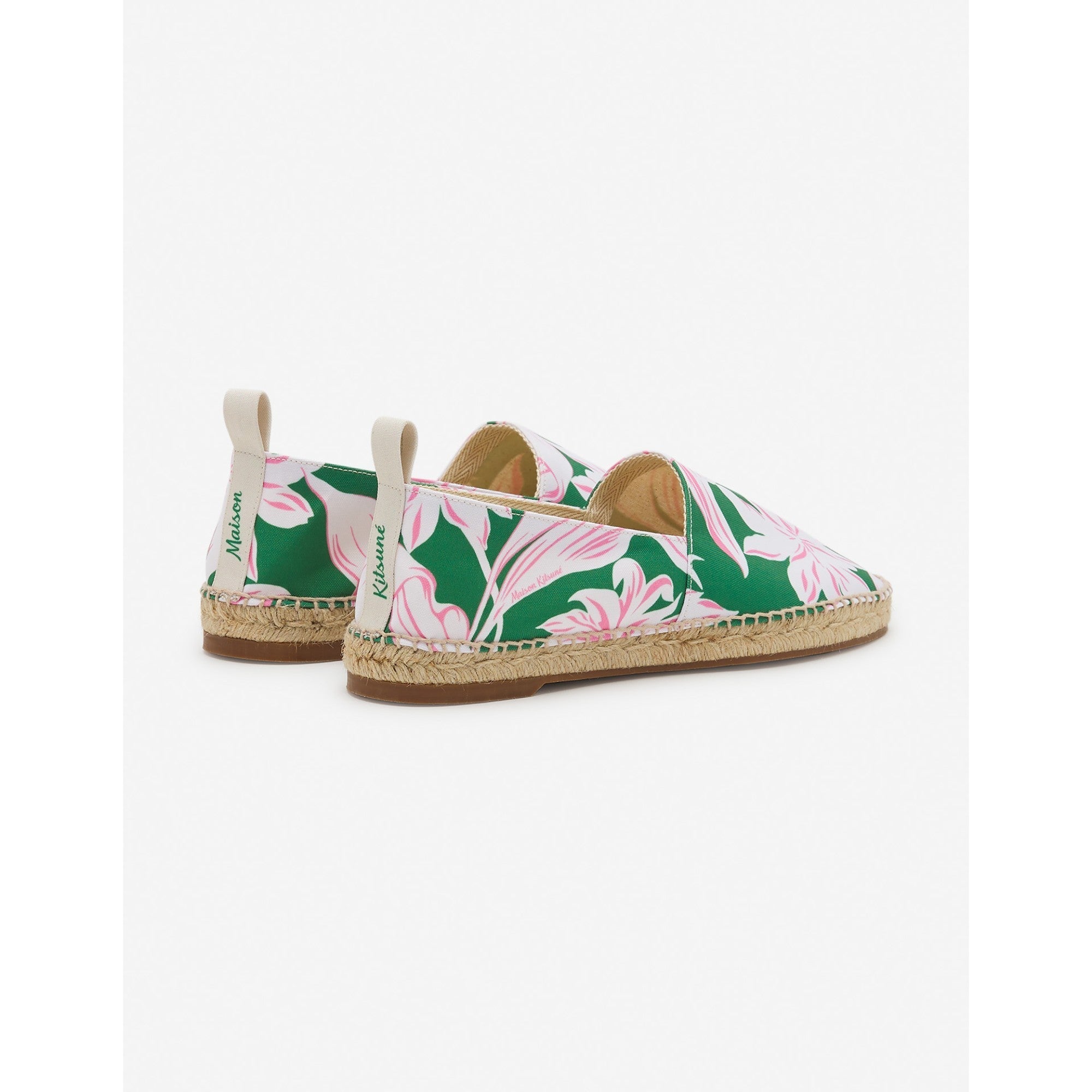 Men Flowers Print Espadrilles - Multico Design