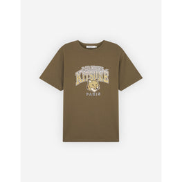 Men Campus Fox Relaxed Tee Shirt - Khaki