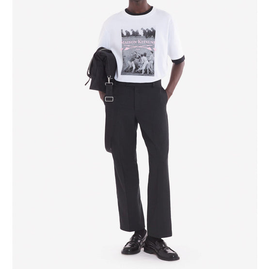 Men Photograph Comfort Tee-Shirt - White