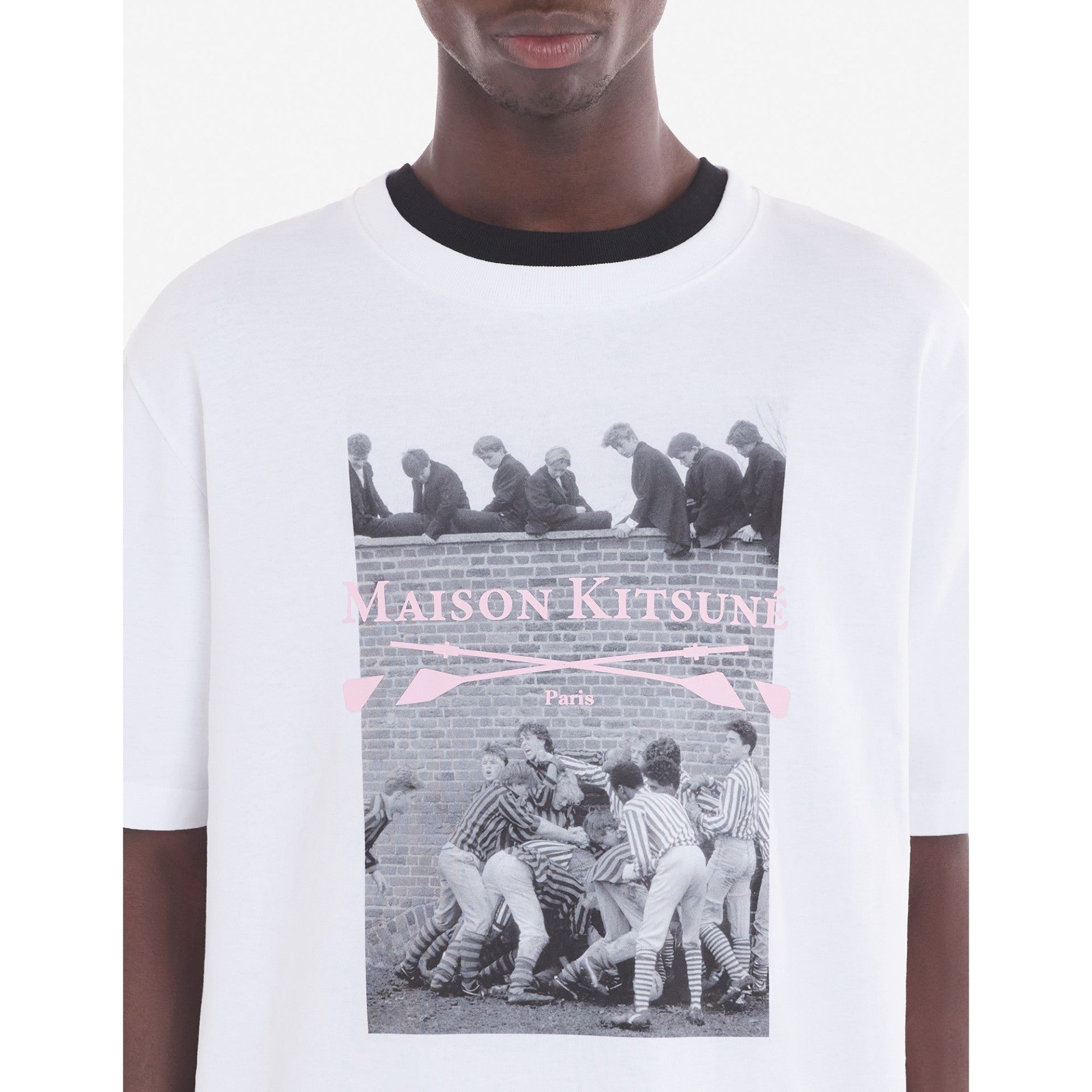 Men Photograph Comfort Tee-Shirt - White
