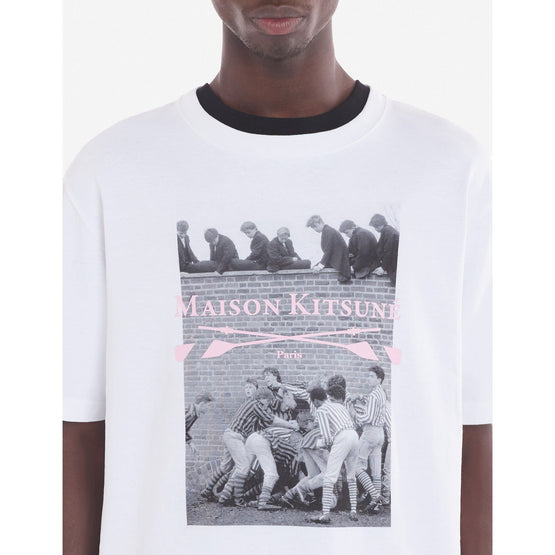 Men Photograph Comfort Tee-Shirt - White