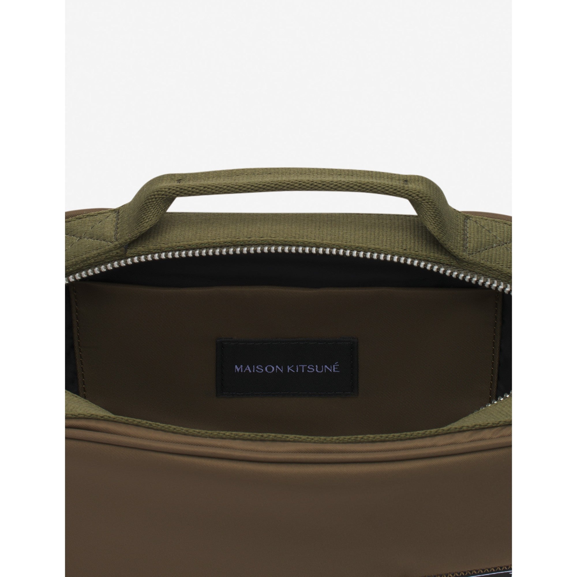 Men Nylon Bum Bag - Khaki