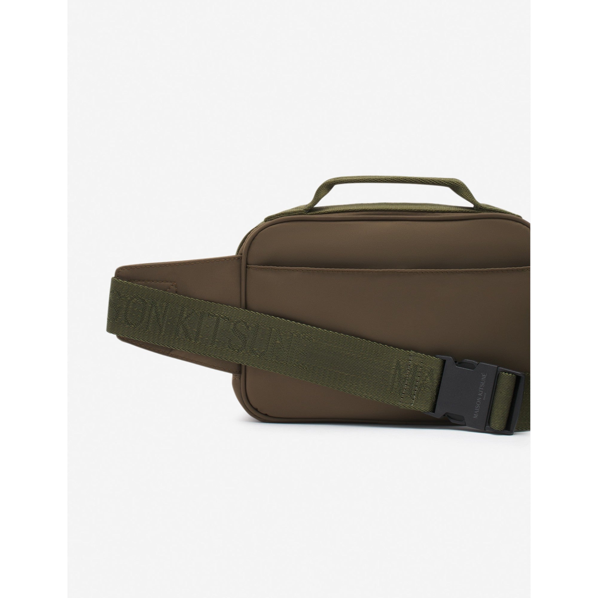 Men Nylon Bum Bag - Khaki
