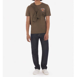 Men 11-11 Patch Regular Tee-Shirt - Khaki