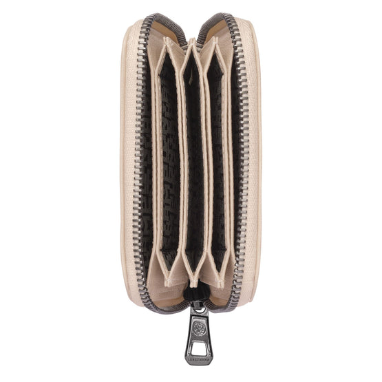 Le Pliage Cuir Card Holder - Chalk