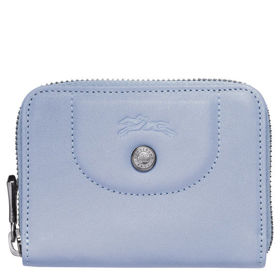 Le Pliage Cuir Card Holder - Cloud Blue