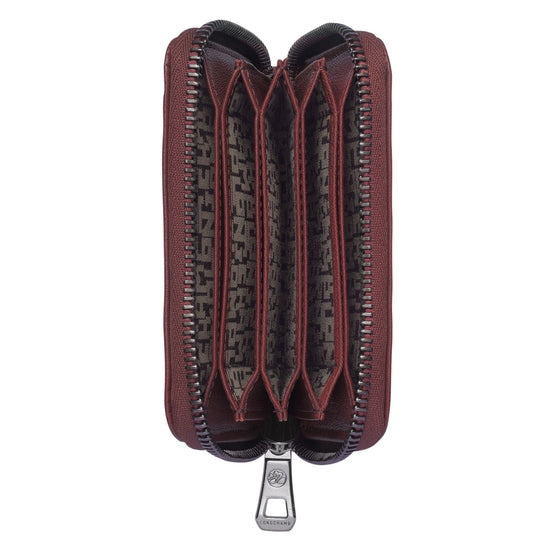 Le Pliage Cuir Card Holder - Brandy