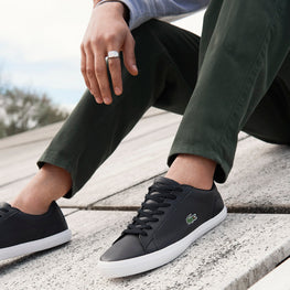 Lacoste Lerond Bl 1 Cam Sneakers - Black