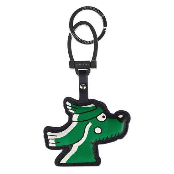 Le Pliage Illustration Key Ring - Dark Green